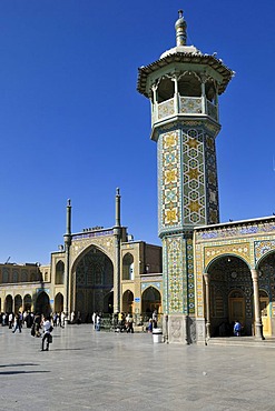 Holy Fatima al-Masumeh mosque at Qom, Qum, Ghom, Persia, Iran, Asia