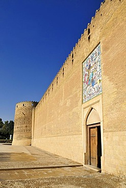 Entrance of the Citadel of Karim Khan, Shiraz, Fars, Persia, Iran, Asia