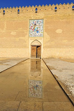 Entrance of the Citadel of Karim Khan, Shiraz, Fars, Persia, Iran, Asia