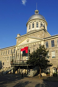 Historic Marche Bonsecour Market, Vieux Port of Montreal, Quebec, Canada, North America