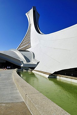 Park Olympique and Tour de Montreal tower, Quebec, Canada, North America