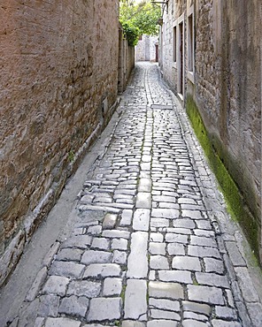Lane in Trogir, Croatia, Europe