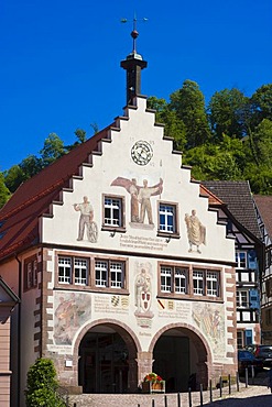 Town hall, Schiltach, Black Forest, Baden-Wuerttemberg, Germany, Europe