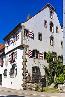 Kirchberger Schaffnerei, Haus am Aischbach building, Horb am Neckar, Black Forest, Baden-Wuerttemberg, Germany, Europe