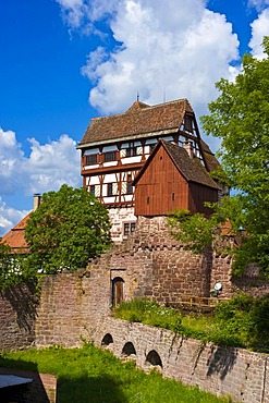 Altes Schloss and Neues Schloss castles, Altensteig, Black Forest, Baden-Wuerttemberg, Germany, Europe