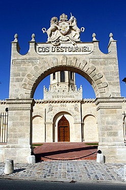 Cos d'Estournel, famous vineyard, St Estephe, Medoc, Aquitaine, France, Europe