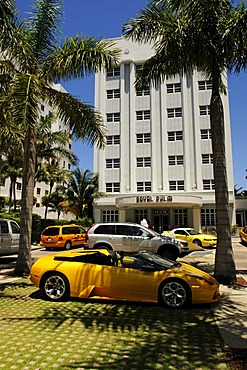 Royal Palm Hotel, Miami South Beach, Art Deco district, Florida, USA