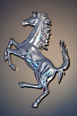 Logo of the Ferrari car brand