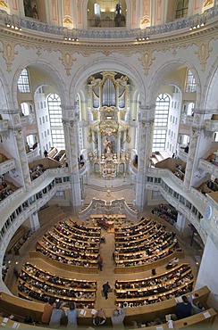 Frauenkirche Church of Our Lady in Dresden, Saxony, Germany, Europe