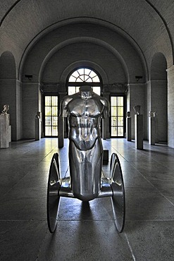 Christoph Bergmann's "Mythos in Metall", Glyptothek museum, Munich, Bavaria, Germany, Europe