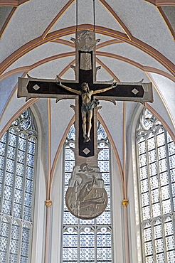 Cross, Church of St. Gangulphus, Heinsberg, North Rhine-Westphalia, Germany, Europe