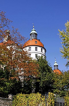 Castle of Neuburg an der Donau, Danube, Bavaria, Germany, Europe