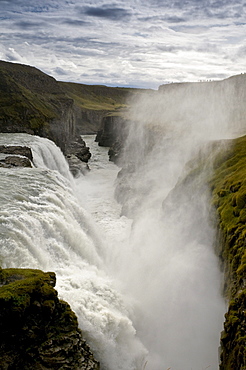 Gullfoss waterfall, Iceland, Europe