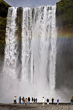 Skogarfoss waterfall, Iceland, Europe