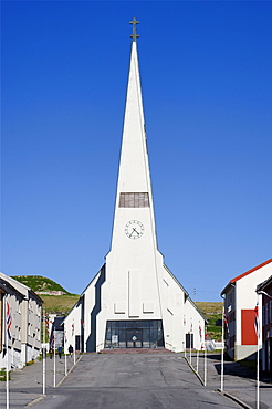 Protestant parish church, Vardo, Vardoe, Norway, Scandinavia, Europe