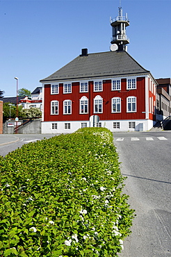 Former telegraph office, Bronnoysund, Norway, Scandinavia, Europe