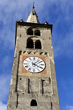 Cathedral Santa Maria, Aosta, Aosta Valley, Piedmont, Italy, Europe