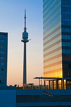 Television tower, Donau City, Vienna, Austria, Europe