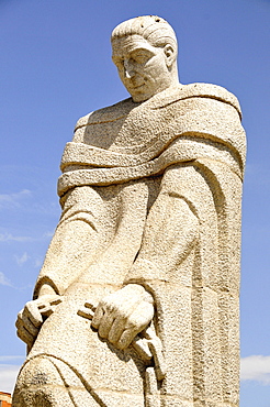 Monument to Jose Calvo Sotelo, Plaza Castilla, Madrid, Spain, Iberian Peninsula, Europe