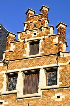 Facade of the Rubens House, Antwerp, Belgium, Europe