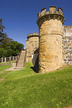 Port Arthur penal colony, guard tower, Tasmania, Australia