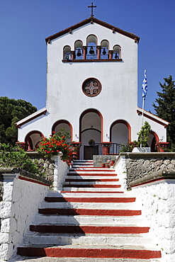 Orthodox church of Eleoussa, Rhodes, Greece, Europe