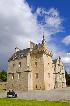 Brodie Castle near Inverness, Grampian region, Scotland, United Kingdom, Europe