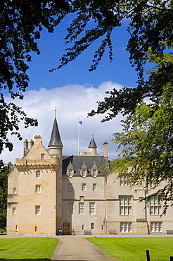 Brodie Castle near Inverness, Grampian region, Scotland, United Kingdom, Europe