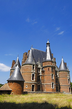 Martainville Castle, Chateau de Martainville, Haute-Normandie, Normandy, France, Europe