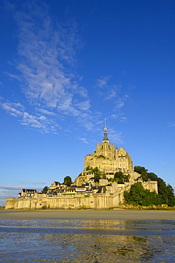 Mont-Saint-Michel, Benedictine abbey, Normandy, France, Europe