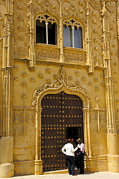 Jabalquinto Palace, 16th century, Baeza, Jaen province, Andalusia, Spain, Europa