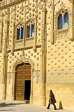 Jabalquinto Palace, 16th century, Baeza, Jaen province, Andalusia, Spain, Europa