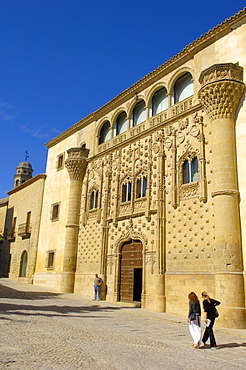 Jabalquinto Palace, 16th century, Baeza, Jaen province, Andalusia, Spain, Europa