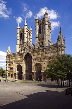 Lincoln Cathedral, Lincoln, Lincolnshire, England, United Kingdom, Europe