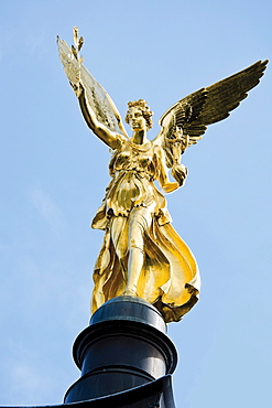 Friedensengel, Angel of Peace statue, Munich, Bavaria, Germany, Europe