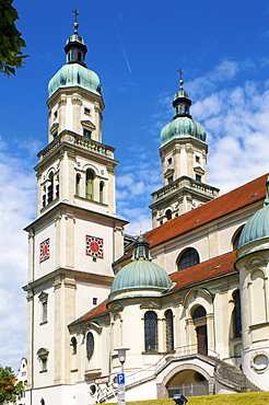 St. Lawrence Basilica, Kempten, Allgaeu, Bavaria, Germany, Europe