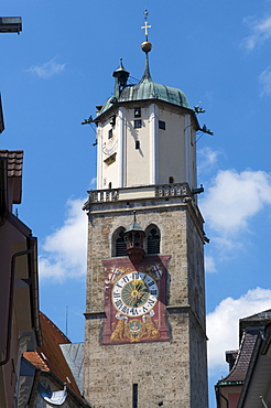 St. Martin's Church, Memmingen, Allgaeu, Bavaria, Germany, Europe