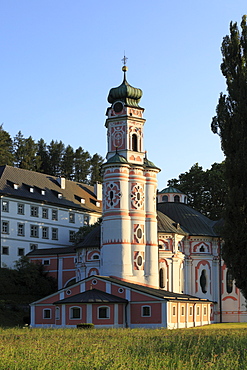 Karlskirche, Church of Saint Charles Borromeo, Volders, Inn Valley, Tyrol, Austria, Europe