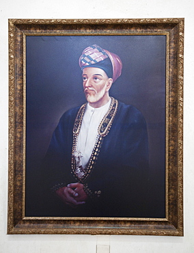 Picture of Sultan Seyyid Said b. Sultan, 1806 - 1856, Sultan of Zanzibar, National Museum, House of Wonders, Stone Town, Zanzibar, Tanzania, Africa