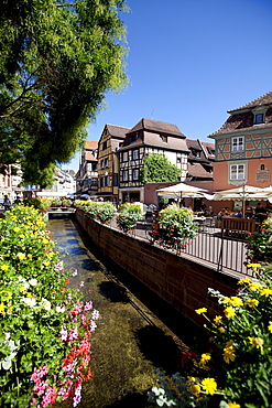 Place de l'Ancienne Douane, historic town centre of Colmar, Alsace, France, Europe