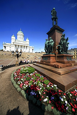 Cathedral and Senate Square, Helsinki, Finland, Europe