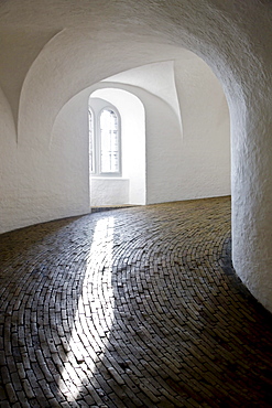 Inside the Round Tower, Copenhagen, Denmark, Europe