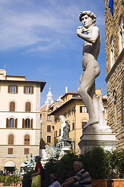 David statue by Michelangelo, Florence, Tuscany, Italy, Europe