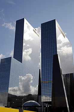 Office buildings in downtown Rotterdam, the Netherlands, Europe