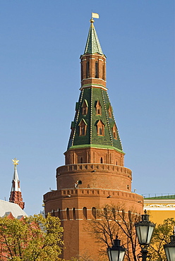 Tower of Kremlin, Moscow, Russia