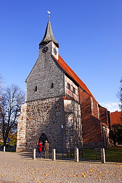 Historic Church of St. Peter and St. Paul in Zarrentin am Schaalsee, Ludwigslust district, Mecklenburg-Western Pomerania, Schleswig-Holstein, Germany, Europe