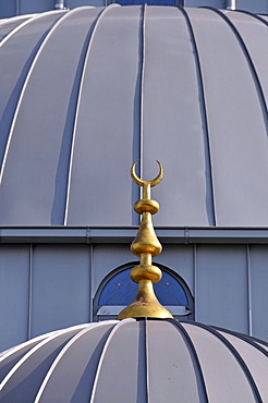 Ditib-Merkez-Moschee, the largest mosque in Germany, Duisburg-Marxloh, North Rhine-Westphalia, Germany, Europe