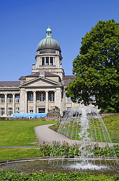 The Hanseatic Oberlandesgericht Higher Regional Court Hamburg, Sievekingplatz, Germany, Europe