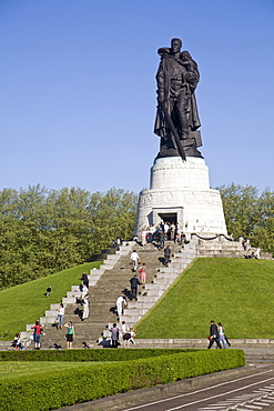 Soviet memorial in Treptow Park, Berlin, Germany, Europe