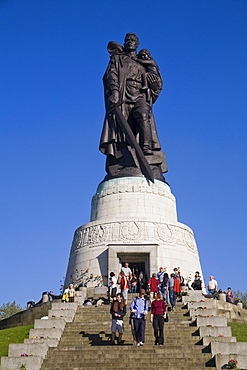 Soviet memorial in Treptow Park, Berlin, Germany, Europe